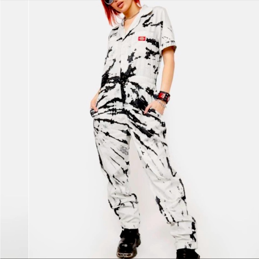 NWT Dickies tie-dye jumpsuit coverall -super cool and unique!